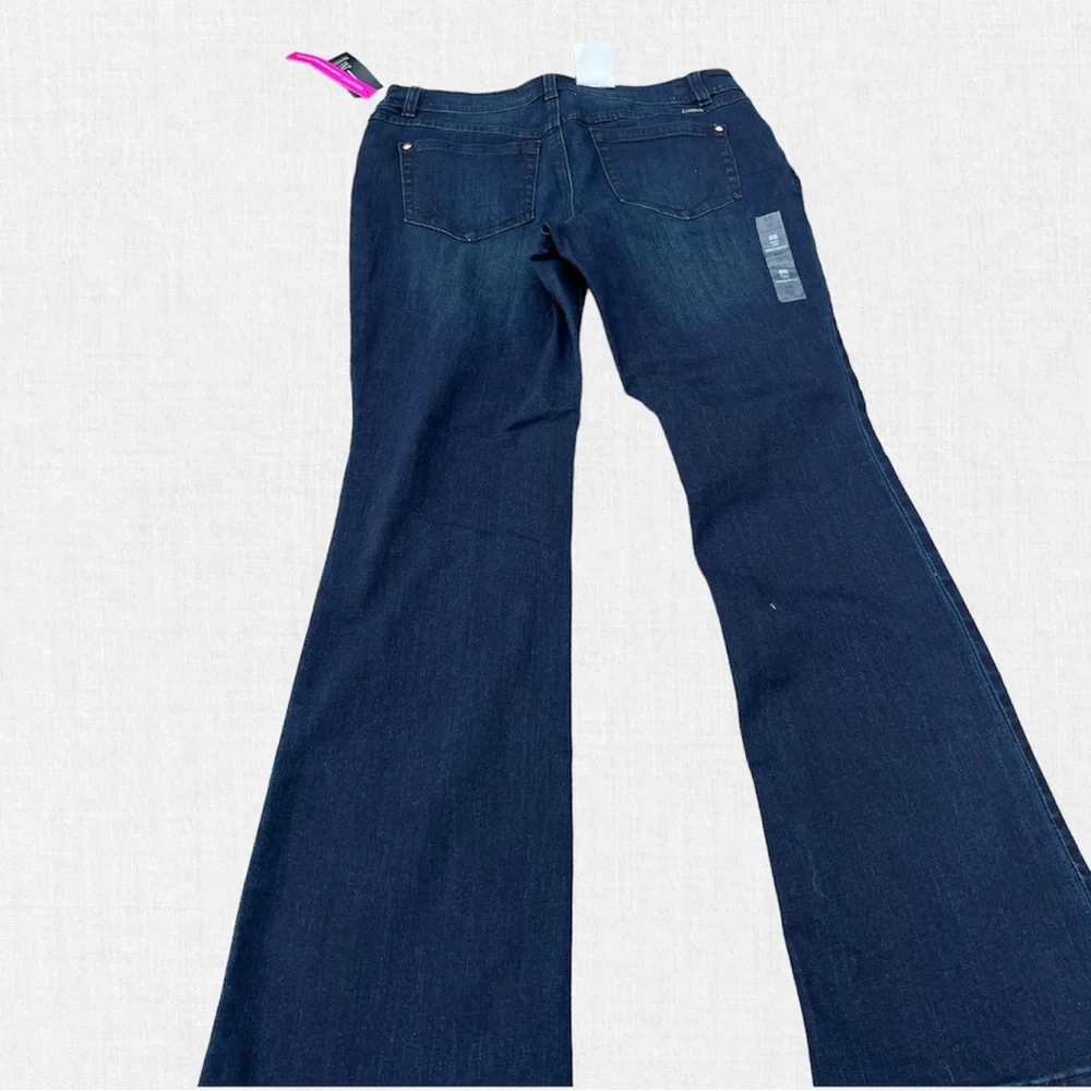 Boot Cut Short Sleek Tailored Fit Through Hip & Thighs Regular Fit Jeans by INC